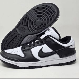 Nike Dunk Low Twist Womens Size 7.5 shoes Sneakers Panda White Black